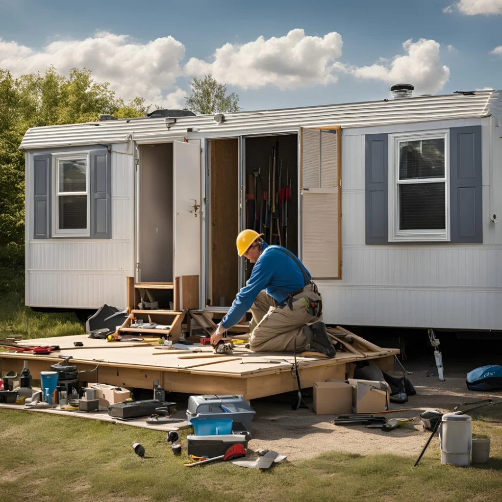 Mobile Homes Foundation Repair in Farmersville Springs, TX