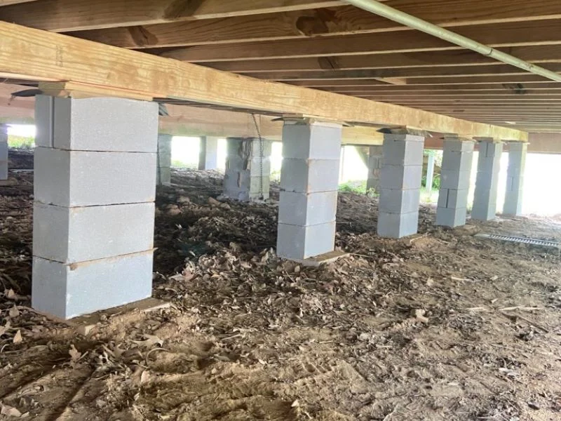 Pier and Beam or Block and Base Foundation Repair in Farmersville Springs, TX