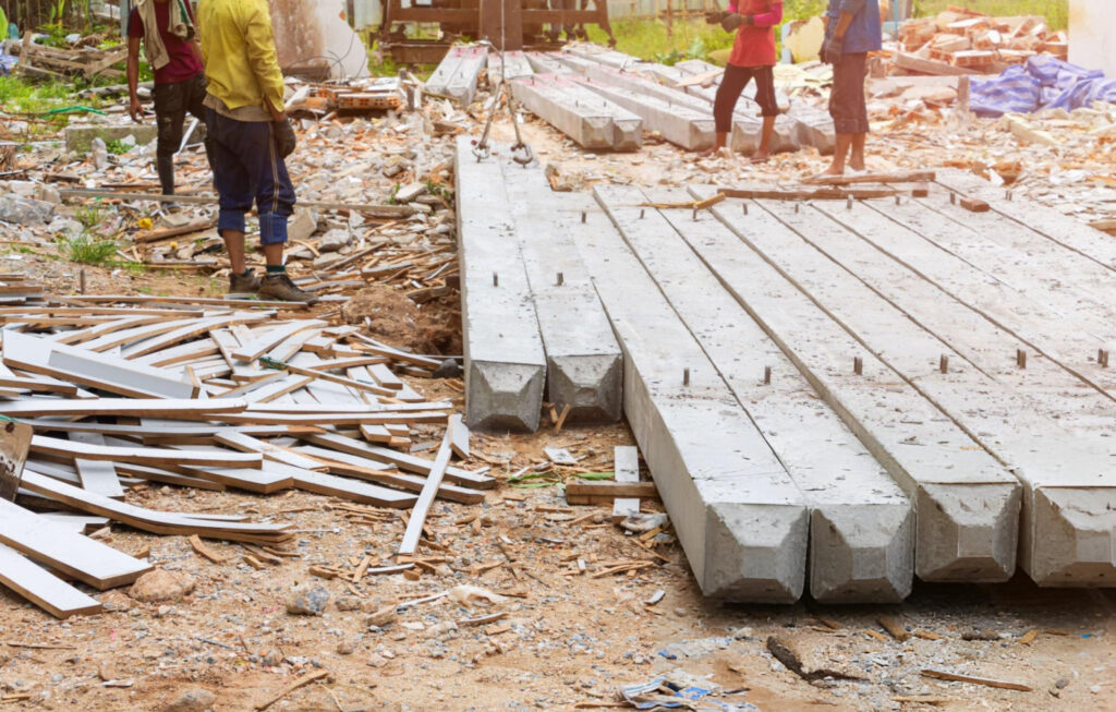 Pressed Concrete Pilings in Farmersville Springs, TX