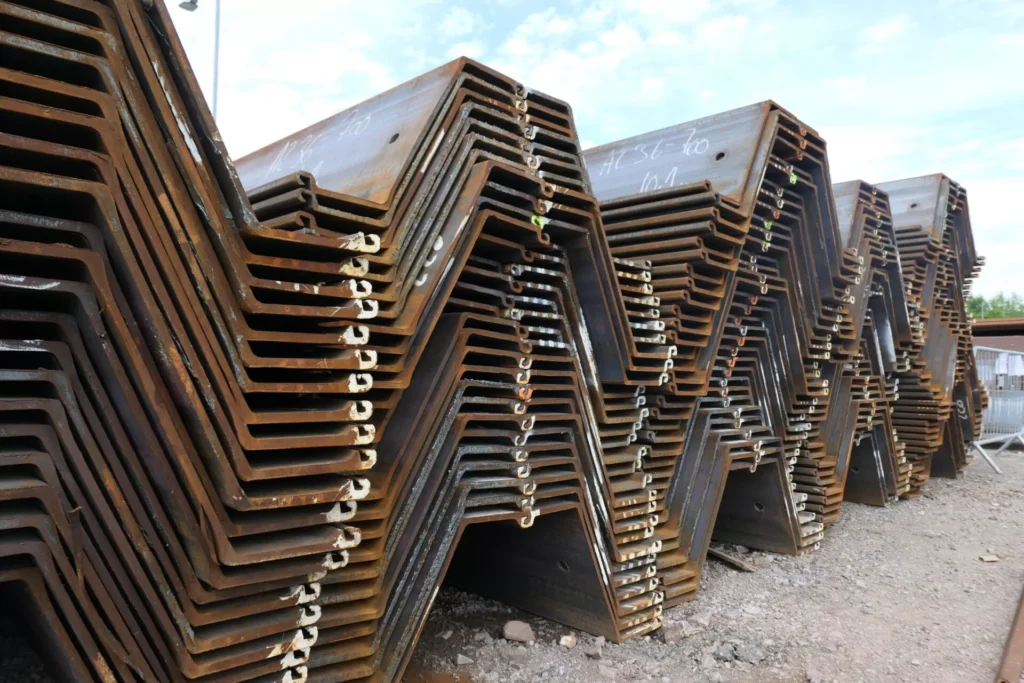 Pressed Steel Pilings in Farmersville Springs, TX