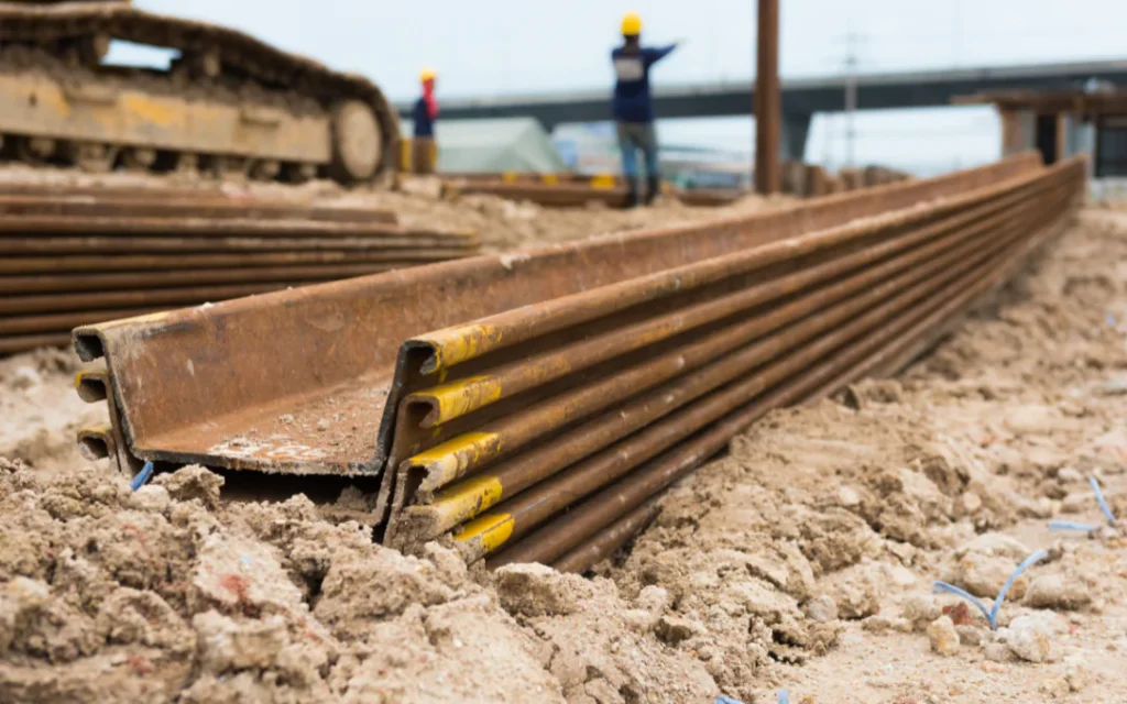 Pressed Steel Pilings in Farmersville Springs, TX