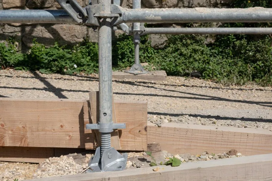 Steel Push Pier Installation in Farmersville Springs, TX